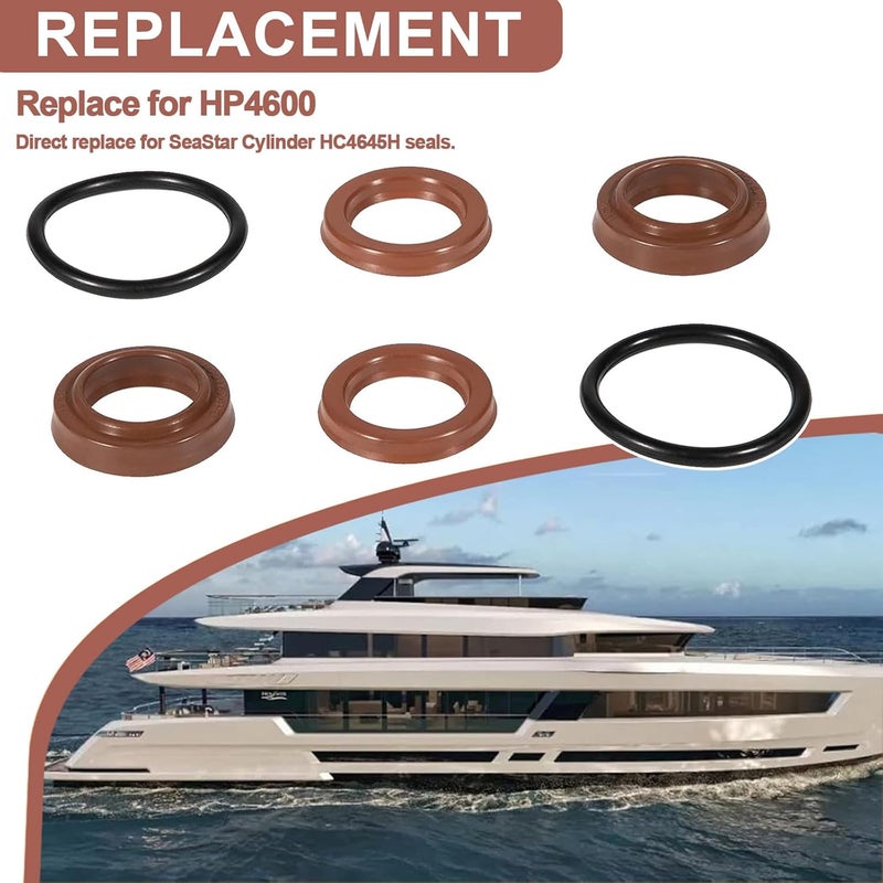 YMT Steering Cylinder replacement seal kit - Image 3